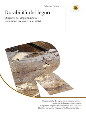 cover image of Durabilità del legno